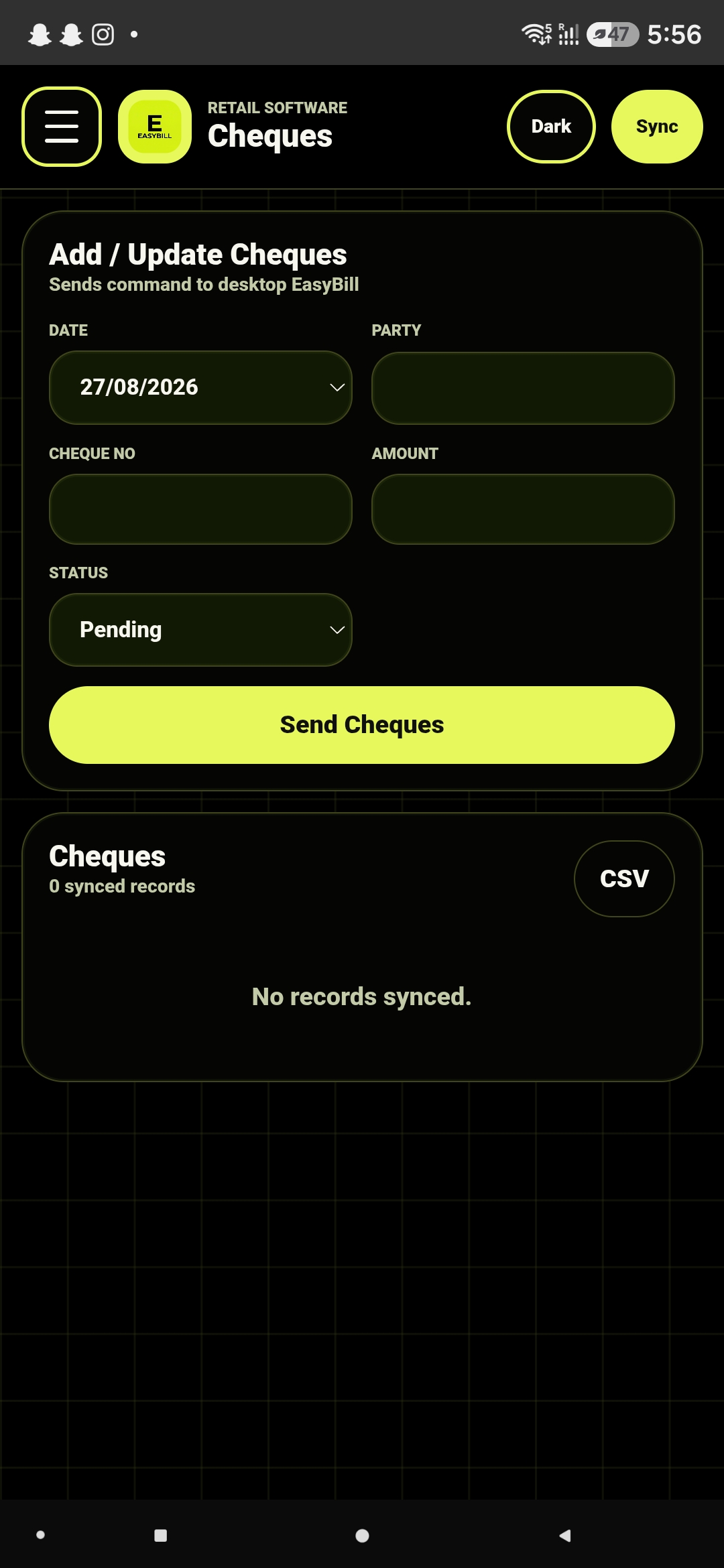 Mobile Screen